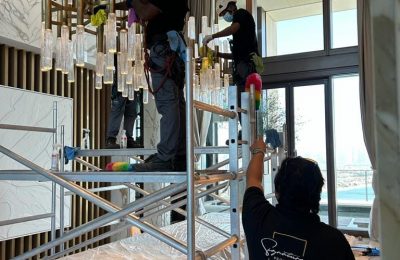 How Professional Chandelier Cleaners Protect Expensive Fixtures