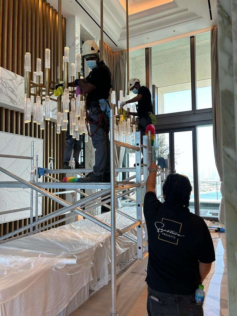 How Professional Chandelier Cleaners Protect Expensive Fixtures